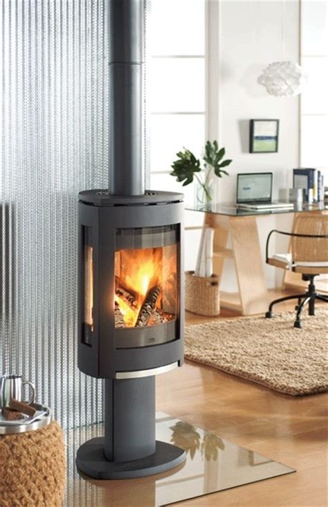 Jotul F370 Concept Wood Stove - Contemporary - Living Room - Denver ...