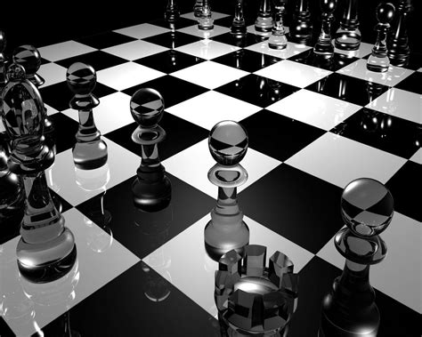 Chess Wallpapers Black And White - Wallpaper Cave