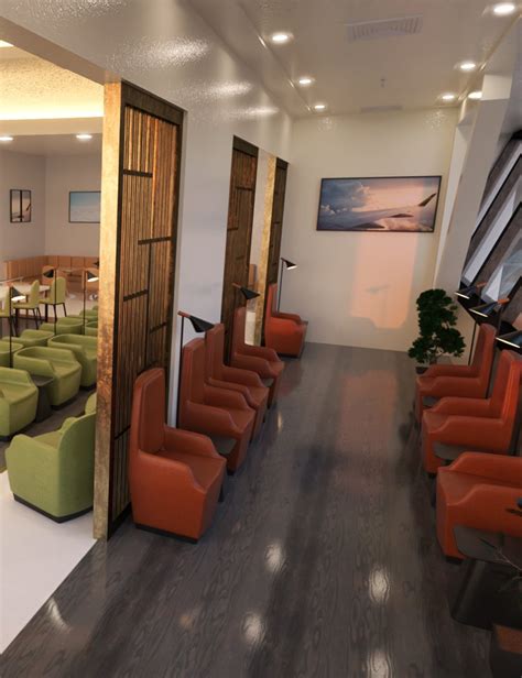 Mactan Airport Lounge ⋆ Freebies Daz 3D