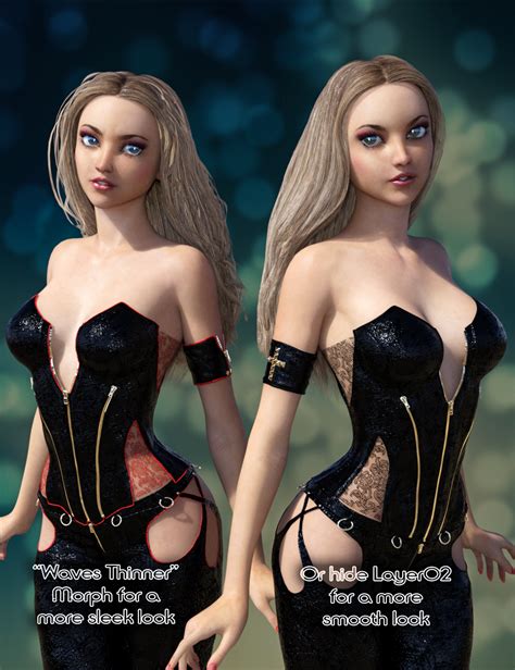 Kimberly Hair for Genesis 2 Female(s) and Genesis 3 Female(s) | Daz 3D