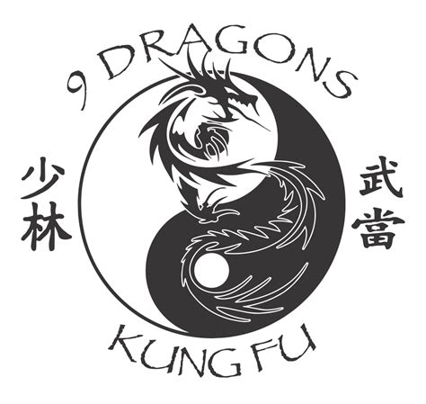 9dragons_logo bw | 9 Dragon Kung Fu