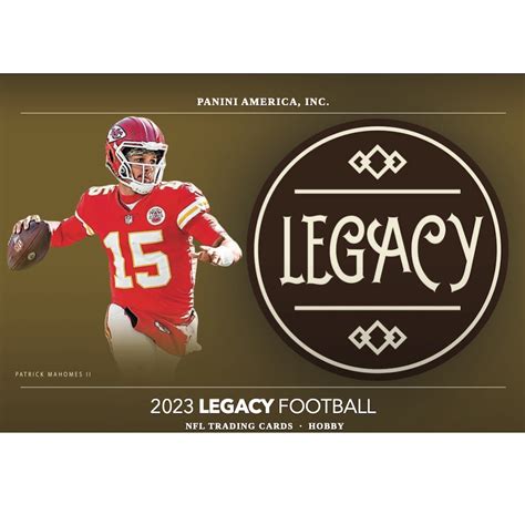 2023 Panini Legacy Football Checklist, Set Info, Boxes, Reviews