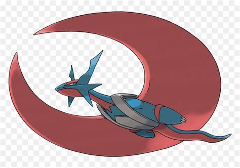 600px 373salamence Mega - Pokemon Salamence Mega Evolution, HD Png Download - vhv