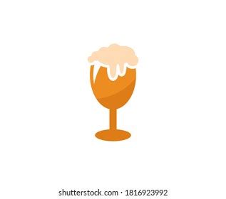 Beer Glass Logo Vector Icon Stock Vector (Royalty Free) 1816923992 ...