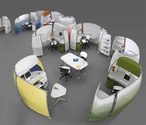 Office Spaces: Amazing Cubicles with Modern Style | Office cubicle ...