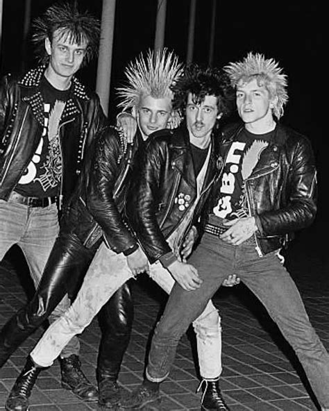 Punk band GBH, Birmingham International Arena, Birmingham, United Kingdom 1982 Photo by Erica ...