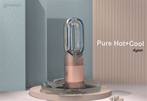 Dyson Pure Hot + Cool Artistic (my first renders :)) | Behance