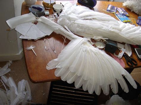 How to Make a Pair of Angel Wings | Diy angel wings, Diy wings, How to make wings