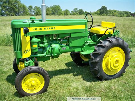 John Deere Model 320s Vintage Tractor1957, , Professional Restoration ...