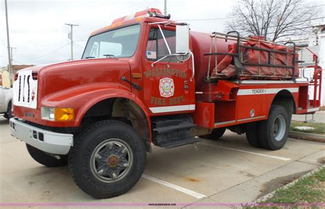 1990 International 4800 fire tender truck in Wellington, KS | Item ...