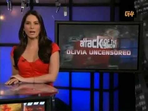 G4 Attack of the Show! - Best of Olivia Munn - 2008 | Olivia munn, Olivia, Tv host