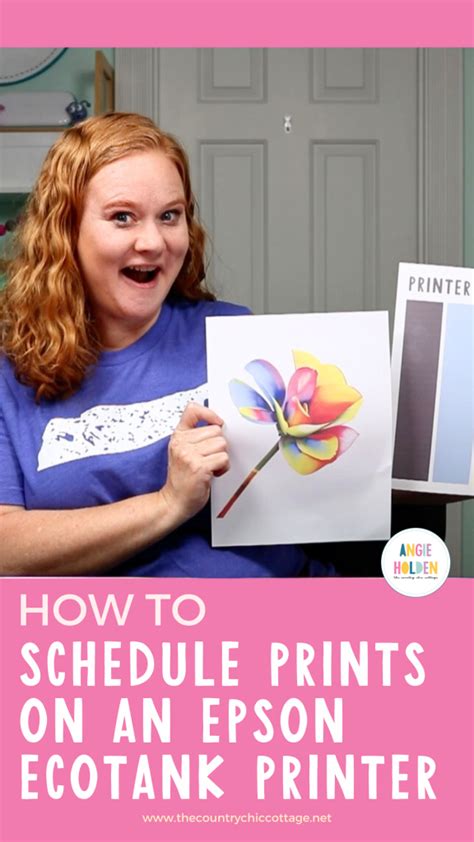 How to Schedule Prints on an Epson EcoTank Printer - Patabook Home Improvements