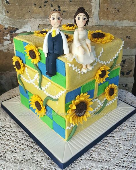 Battenburg Wedding Cake - Cake by EmilyL - CakesDecor