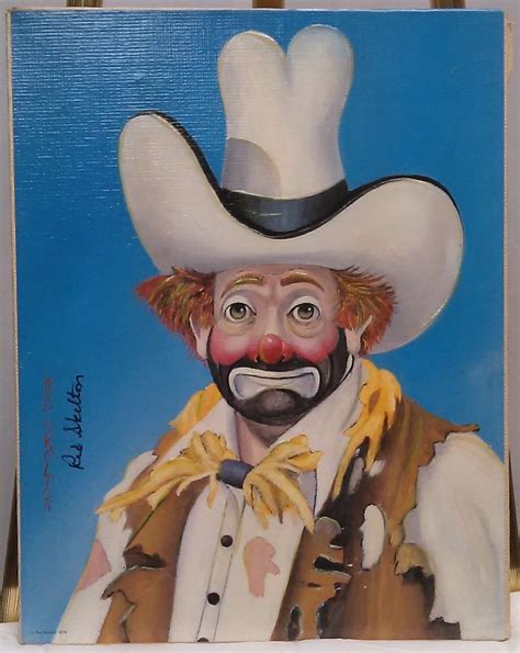 **VERY RARE** Red Skelton The New Stetson Clown Hand Signed Lithograph 373/5000 | Red skelton ...