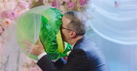 John Oliver Marries a Cabbage on ‘Last Week Tonight’