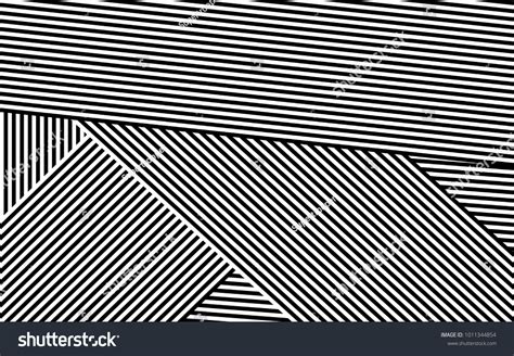 Zebra Lines Design Black White Stripes Stock Vector (Royalty Free ...