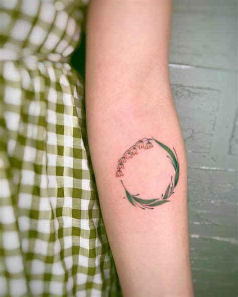 20 Lily of the Valley Tattoo Ideas - Mom's Got the Stuff