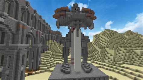 【印刷可能】 minecraft sword statue 336660-Minecraft diamond sword statue