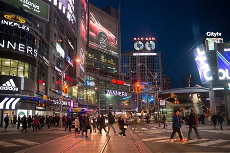 Yonge Street Remembrance Day Moment of Silence