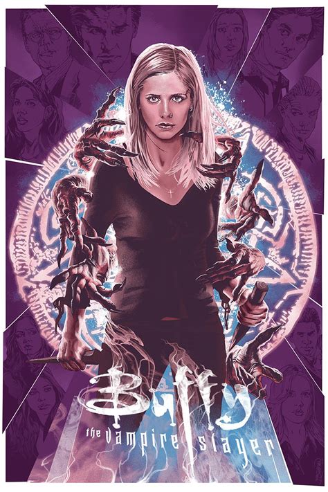 Buffy the Vampire Slayer poster art by Barret Chapman : r/buffy