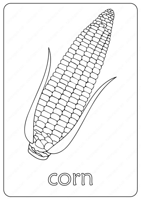 Corn Coloring