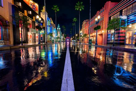 Hollywood Boulevard in the Rain — Matthew Cooper Photography