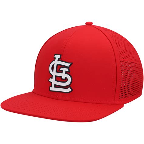 Under Armour St. Louis Cardinals Red Supervent Snapback Adjustable Hat