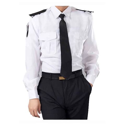 White Security Guard Uniforms – AKL Industries