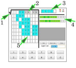 Square root calculator - step by step with explanation.