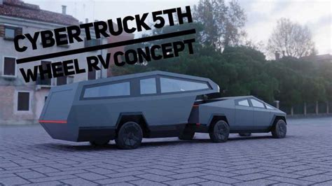 This Tesla Cybertruck Custom RV Is The Tiny Home Of Our Dreams