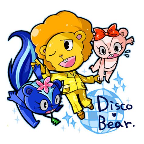 Happy Tree Friends-Disco Bear by mizudokei on DeviantArt