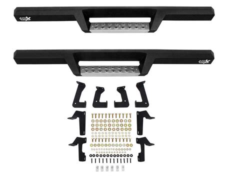 2017 Jeep Wrangler Westin HDX Nerf Bars with Drop Steps - 4" Wide - Black Powder Coated ...