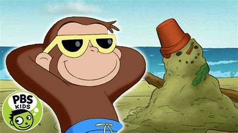 Curious George | George Goes to the Beach! | PBS KIDS in 2022 | Pbs ...