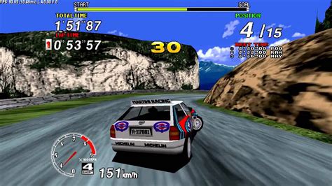 ARCADE Sega Rally Championship (1994) - YouTube