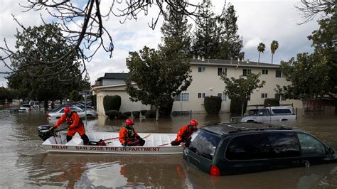 California storms: thousands evacuated over flood risk | World News | Sky News