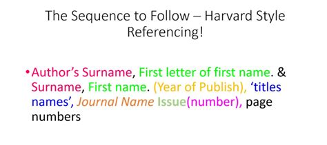 A Basic Guide To The Harvard Referencing Style - Content Connects