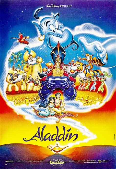 Walt Disney Posters - Aladdin - Walt Disney Characters Photo (32565322 ...