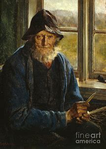 The Old Fisherman Painting at PaintingValley.com | Explore collection ...