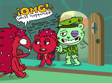 OMG by HedgeFlak03 on @DeviantArt | Happy tree friends, Happy tree ...