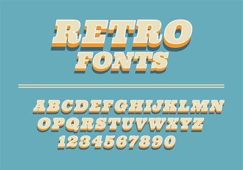 Retro fonts - faspacks