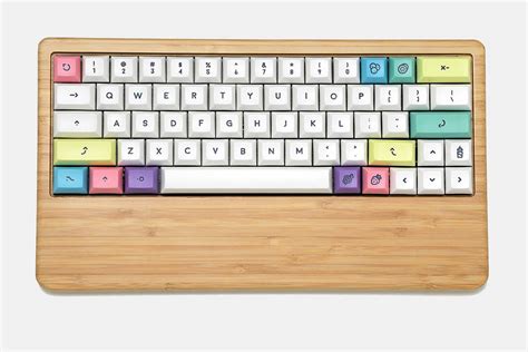 Upgrade Your Desktop Style with a Custom Wood 60% Keyboard Case