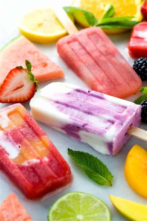 Make Your Own Healthy Homemade Fruit Popsicles - Jessica Gavin