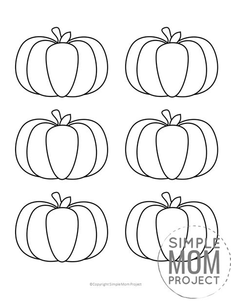 Pumpkin Outline Printable