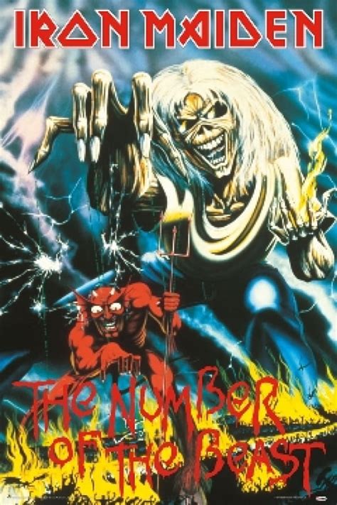 Iron Maiden - The Number Of The Beast Poster Print (24 X 36) - Walmart.com