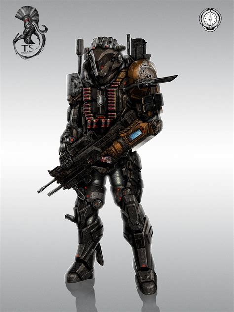 British helldiver by StTheo.deviantart.com | Concept art, Concept art characters, Futuristic armour