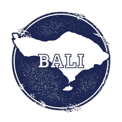 Peta Pulau Bali Vector