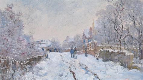 Claude Monet | Snow Scene at Argenteuil | NG6607 | National Gallery, London