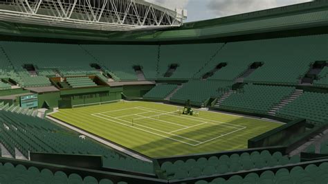 ArtStation - Wimbledon Grand Slam Centre Court Tennis Stadium | Game Assets