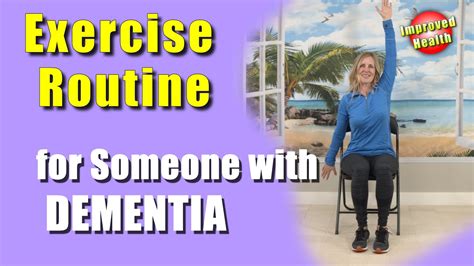 Alzheimer's Disease | EXERCISES for DEMENTIA | Recreation Therapy - YouTube