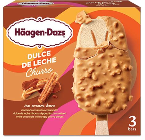 Dulce De Leche Churro Ice Cream Bar | Häagen-Dazs®